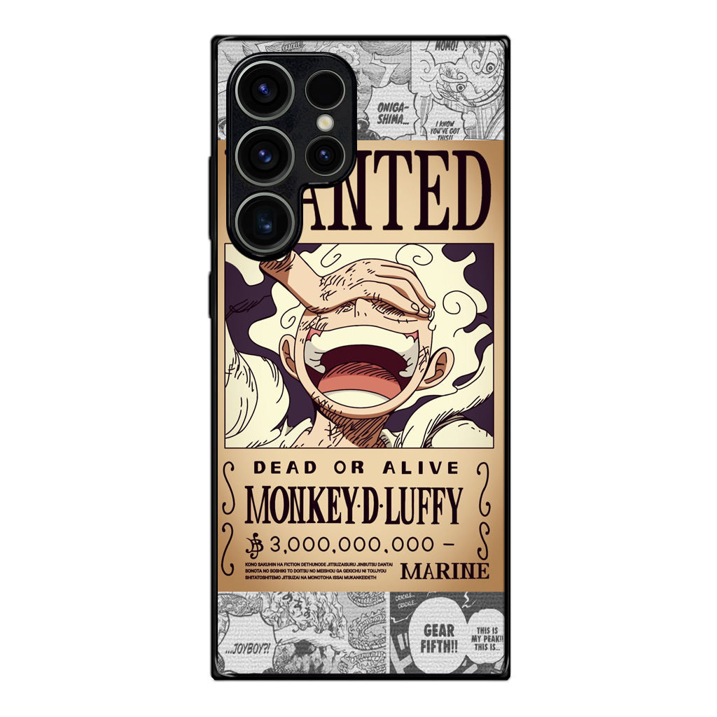 Gear 5 Wanted Poster Samsung Galaxy S23 Ultra Case