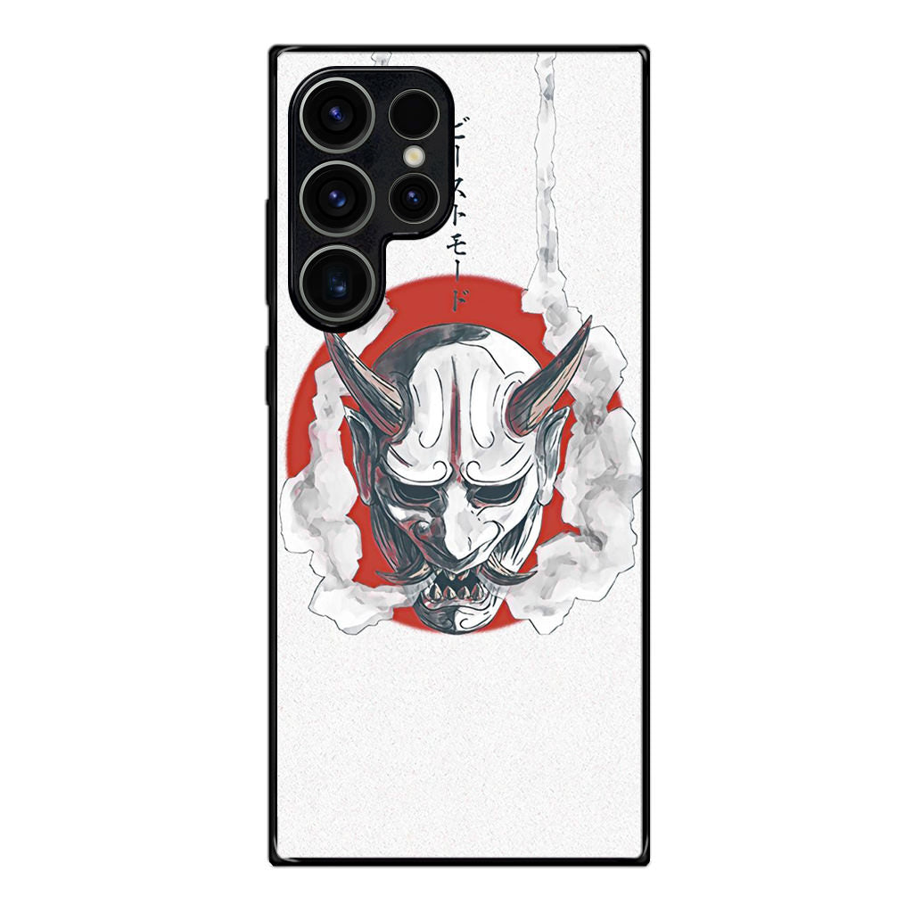 Japanese Oni Mask Samsung Galaxy S23 Ultra Case