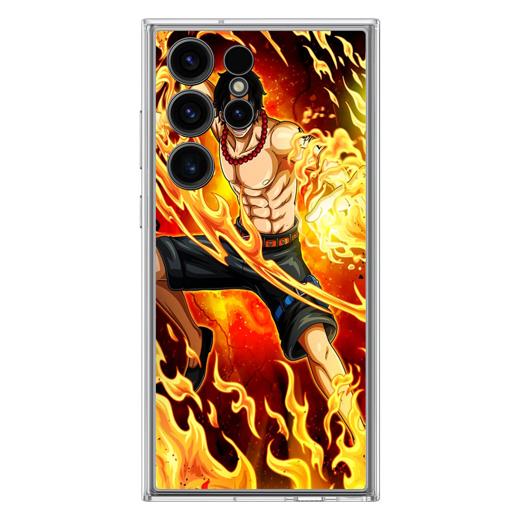 Ace Fire Fist Samsung Galaxy S23 Ultra Case