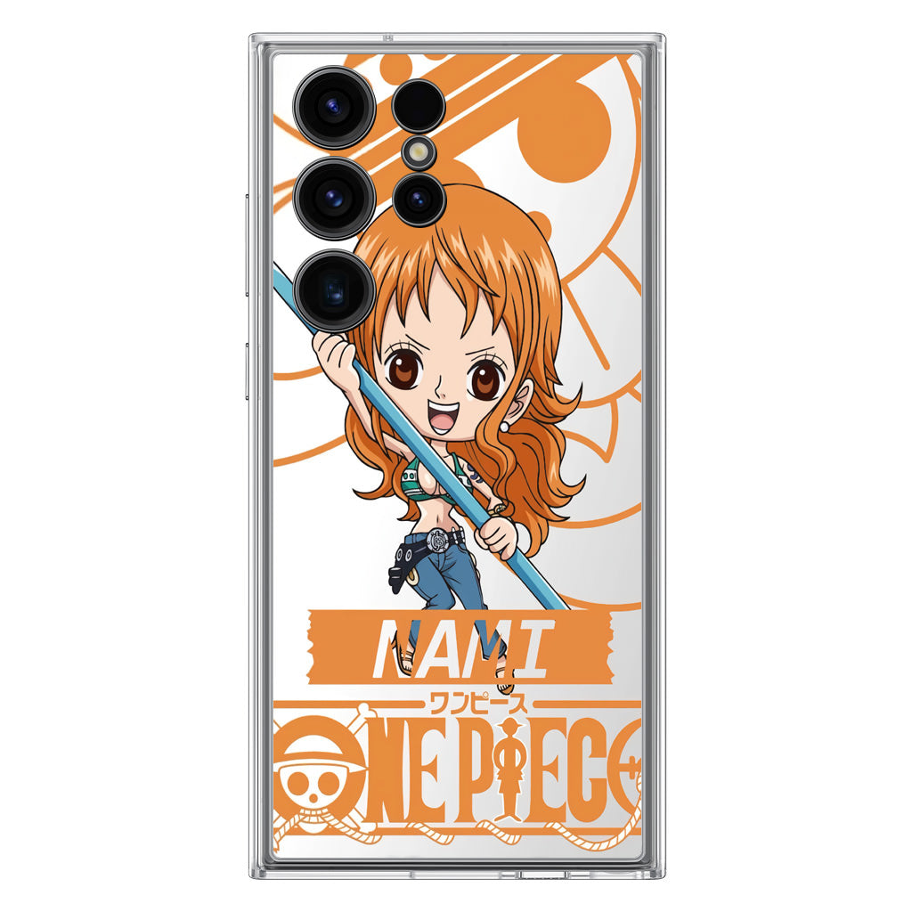 Chibi Nami Samsung Galaxy S23 Ultra Case