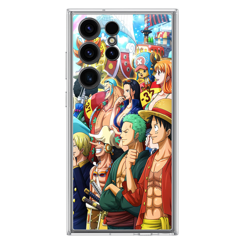 Crew of Mugiwara Pirate Samsung Galaxy S23 Ultra Case