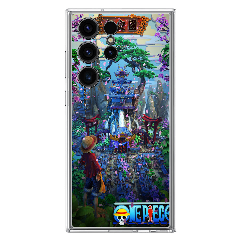 Flower Capital of Wano One Piece Samsung Galaxy S23 Ultra Case