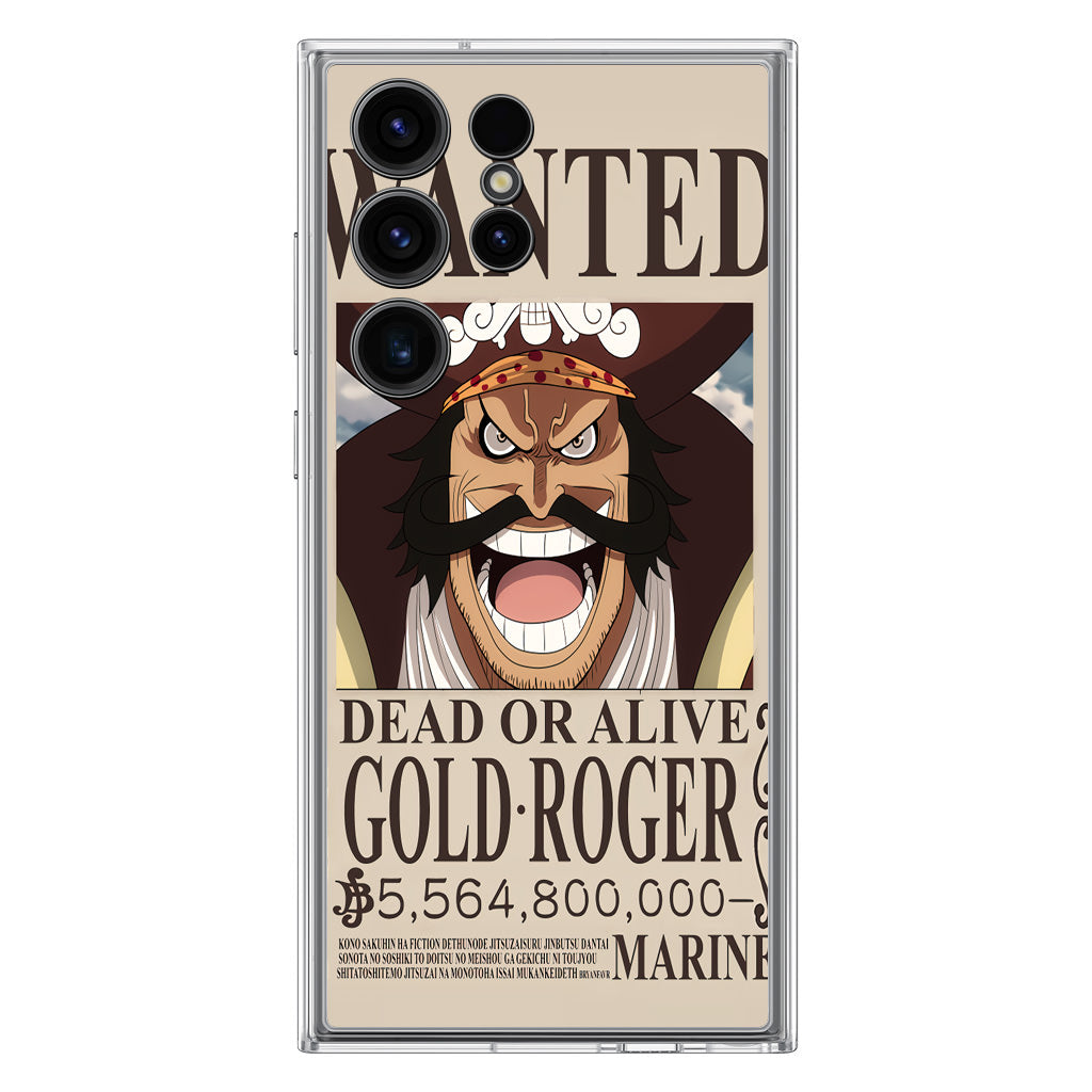 Gold Roger Bounty Samsung Galaxy S23 Ultra Case