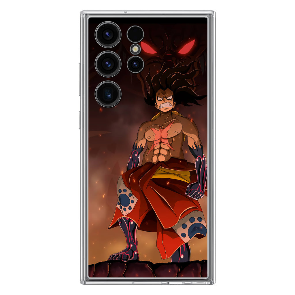 Luffy Snake Man Form Samsung Galaxy S23 Ultra Case