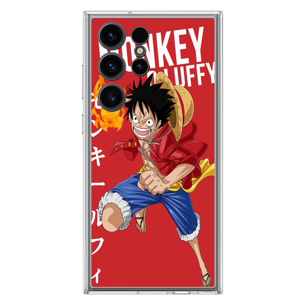 Monkey D Luffy Samsung Galaxy S23 Ultra Case