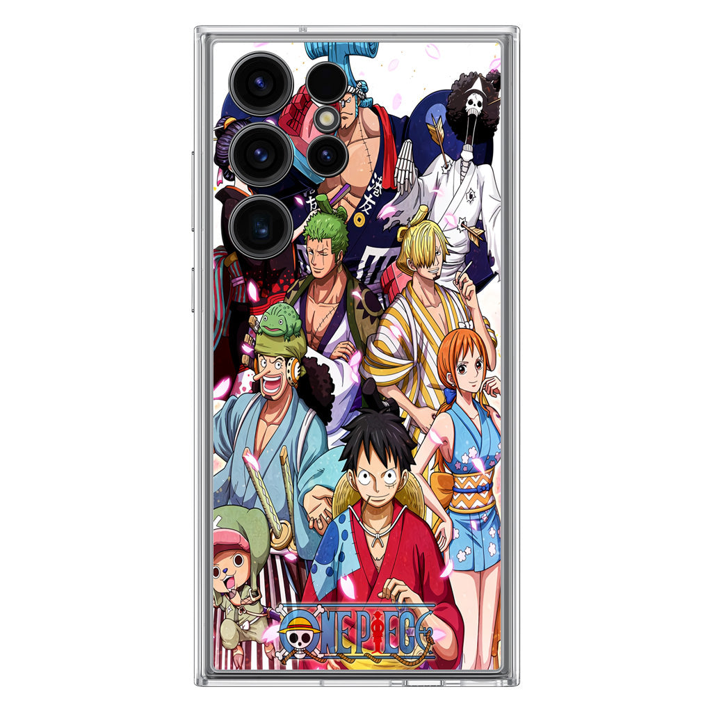 Mugiwara Crew Wano Samsung Galaxy S23 Ultra Case