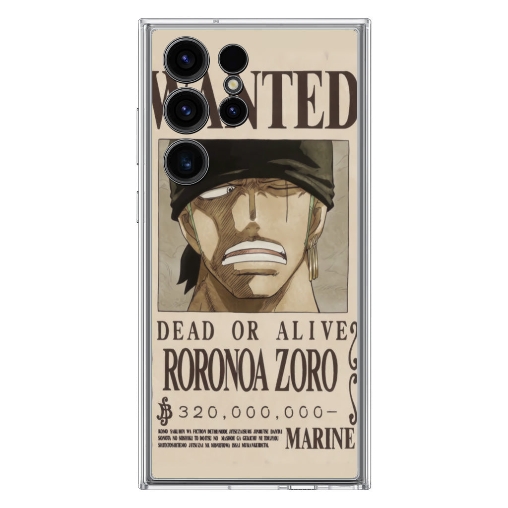 Roronoa Zoro Bounty Samsung Galaxy S23 Ultra Case