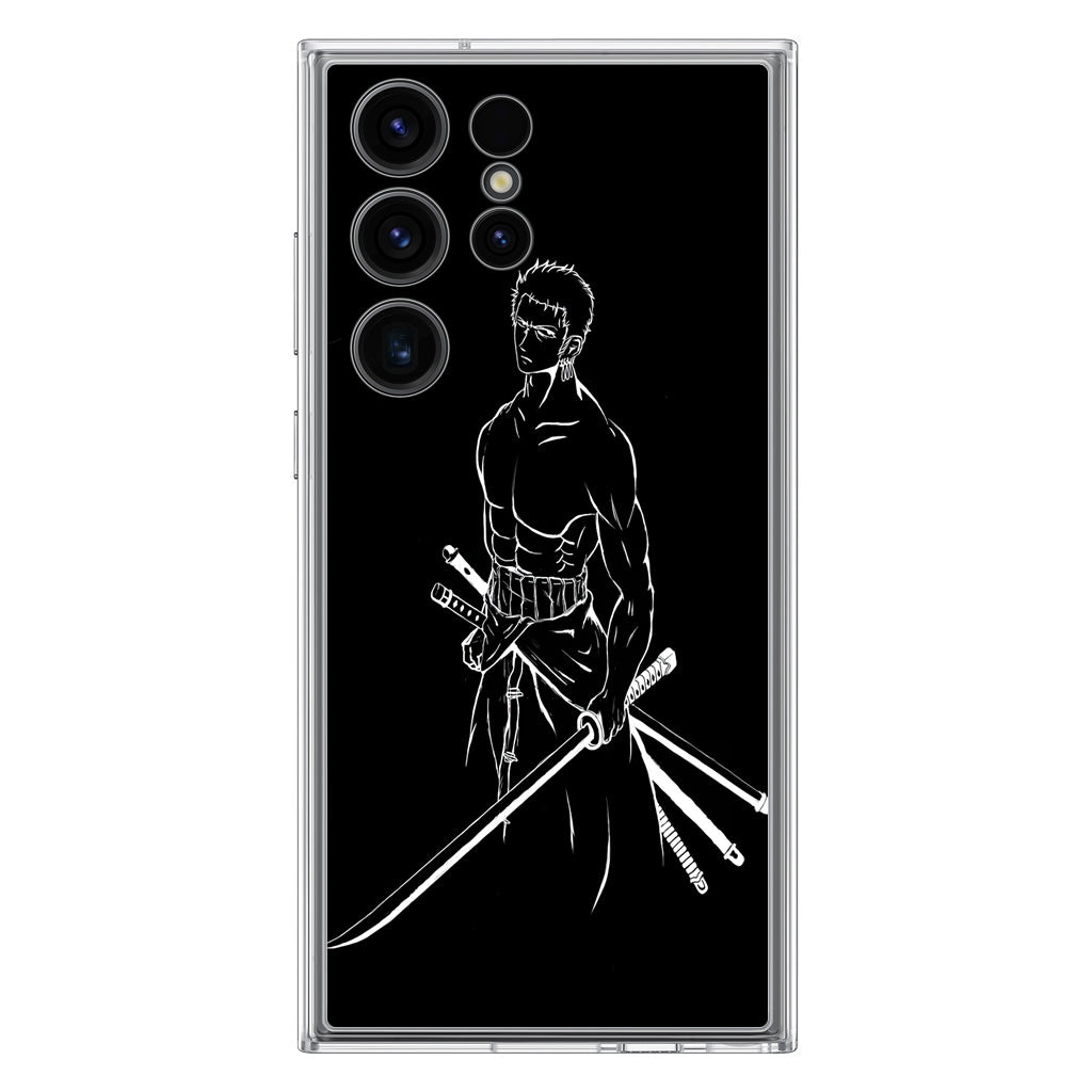 Roronoa Zoro Outlines Samsung Galaxy S23 Ultra Case