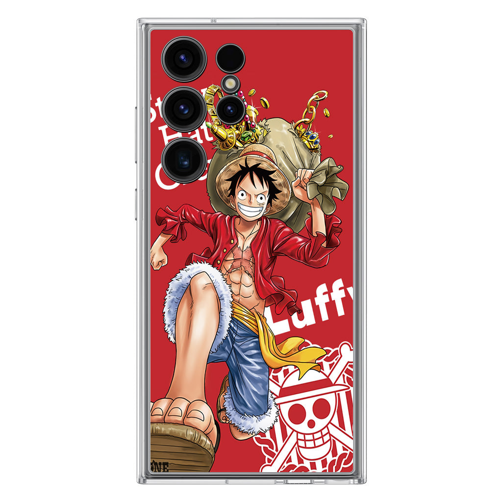 Straw Hat Monkey D Luffy Samsung Galaxy S23 Ultra Case