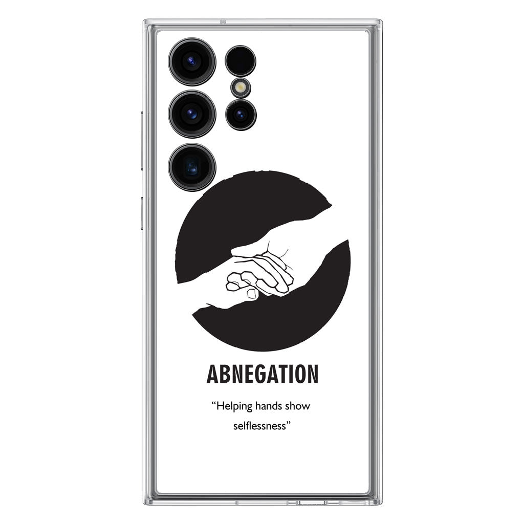 Abnegation Divergent Faction Samsung Galaxy S23 Ultra Case