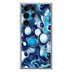 Abstract Art All Blue Samsung Galaxy S23 Ultra Case