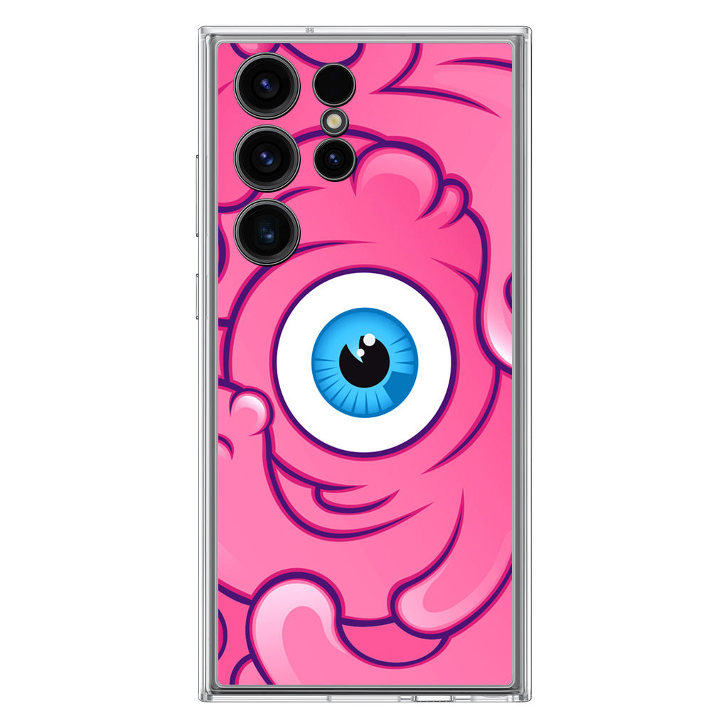 All Seeing Bubble Gum Eye Samsung Galaxy S23 Ultra Case