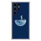 Astronaut Mowing The Moon Samsung Galaxy S23 Ultra Case