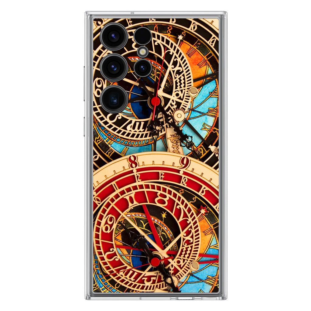 Astronomical Clock Samsung Galaxy S23 Ultra Case