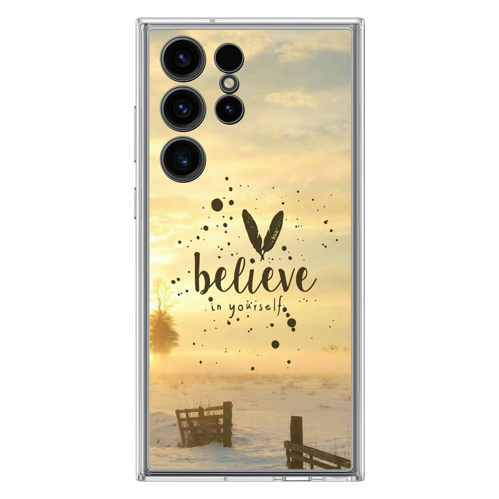 Believe in Yourself Samsung Galaxy S23 Ultra Case