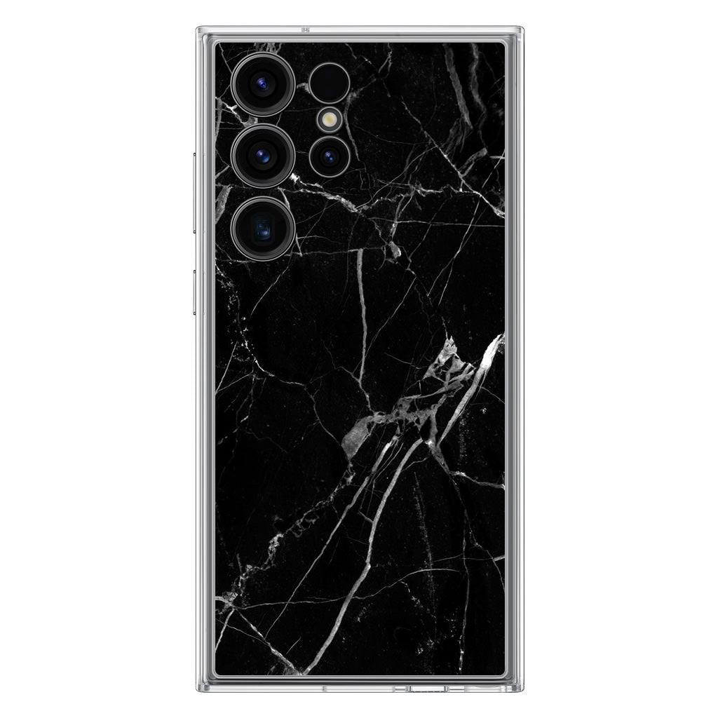 Black Marble Samsung Galaxy S23 Ultra Case