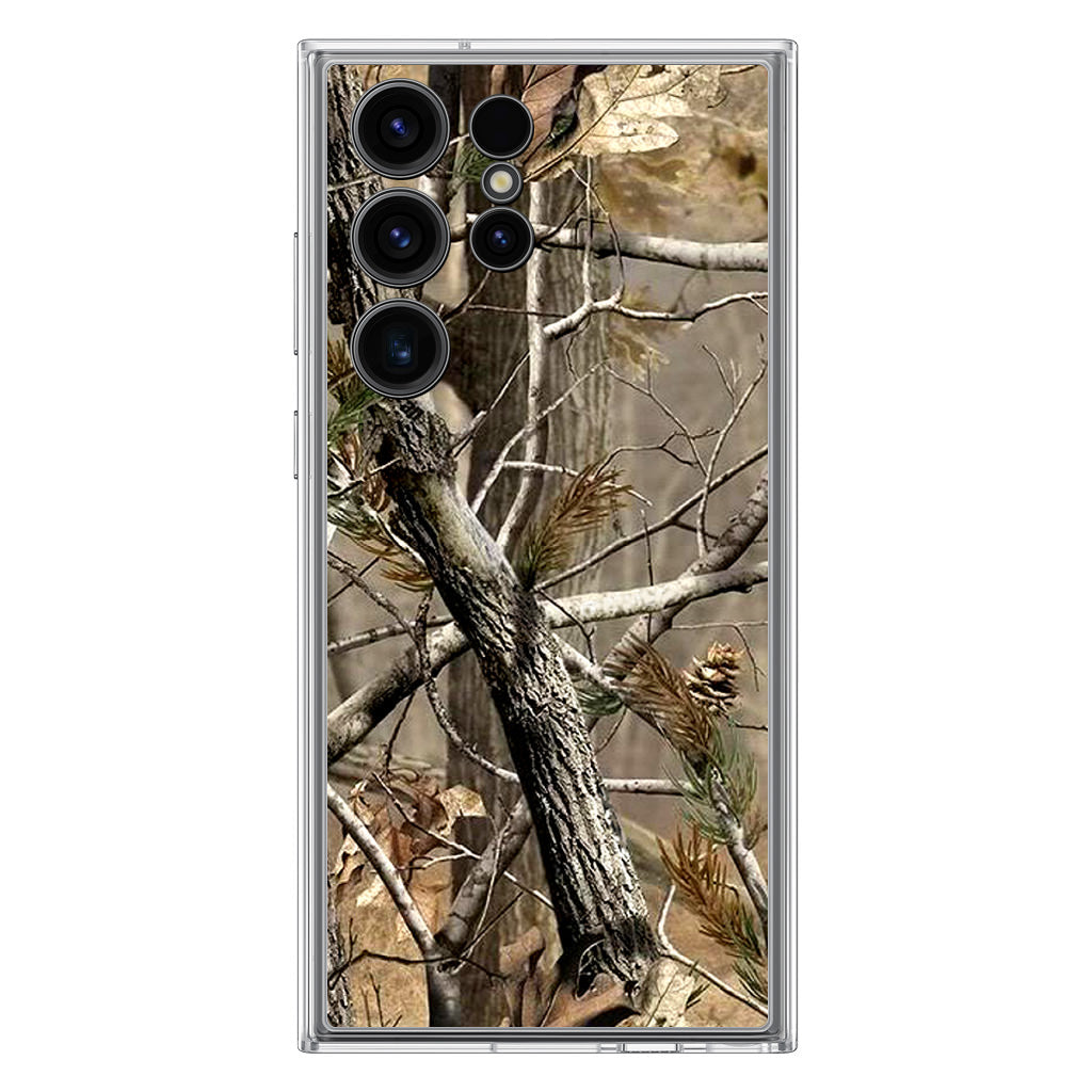 Camoflage Real Tree Samsung Galaxy S23 Ultra Case