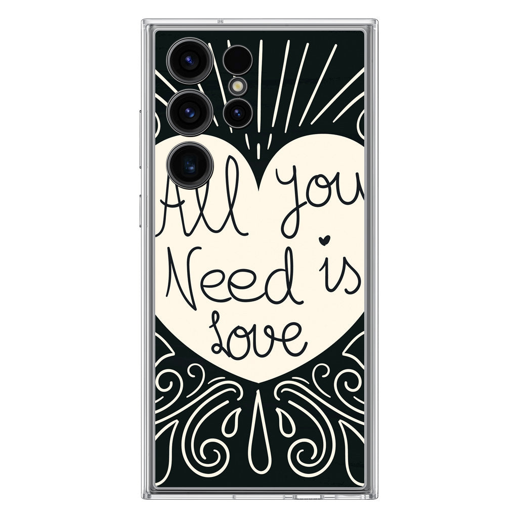 Drawn Love Samsung Galaxy S23 Ultra Case