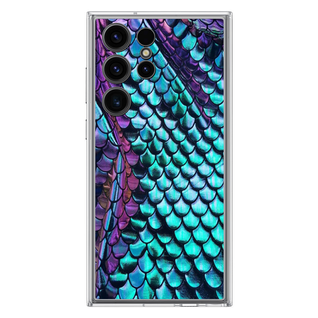 Iridescent Holographic Tone Samsung Galaxy S23 Ultra Case