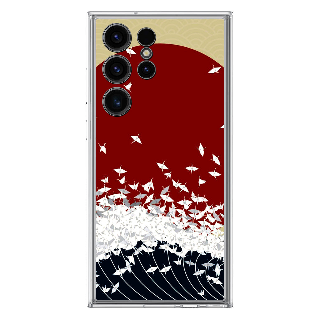 Japanese Art Samsung Galaxy S23 Ultra Case