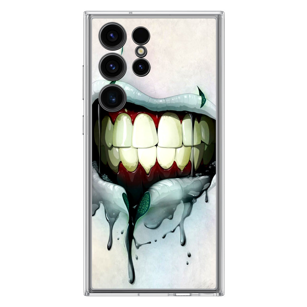 Lips Mouth Teeth Samsung Galaxy S23 Ultra Case