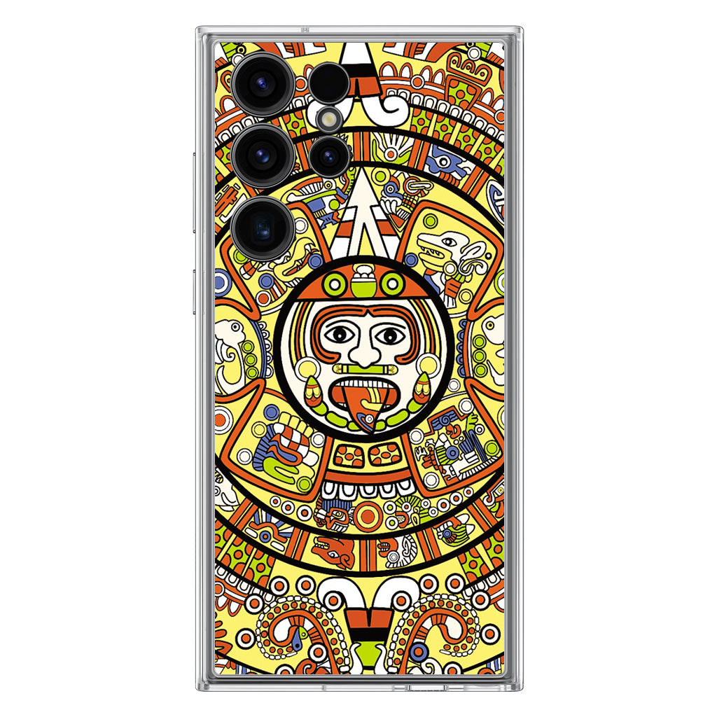 Mayan Calendar Samsung Galaxy S23 Ultra Case