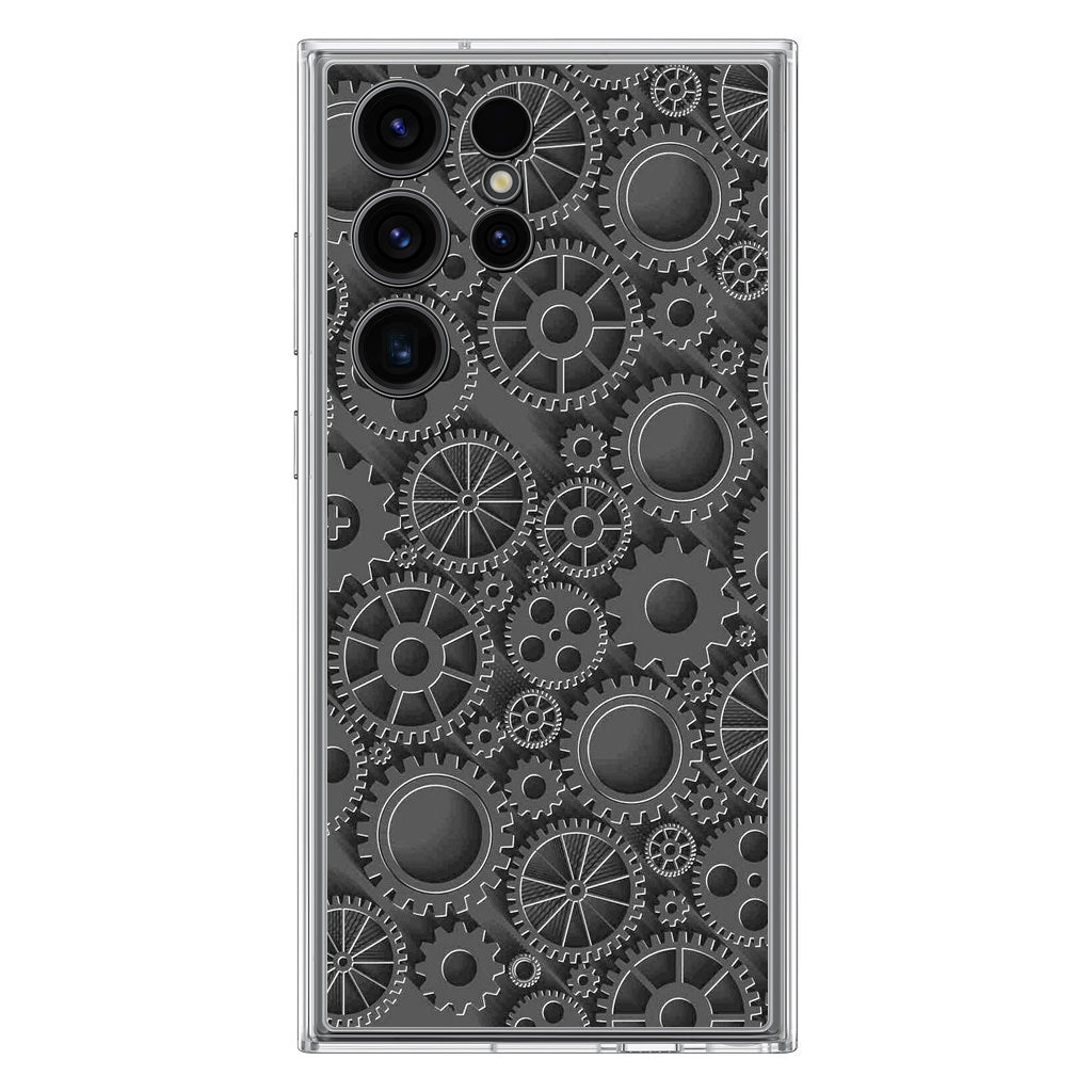 Mechanical Gears Samsung Galaxy S23 Ultra Case