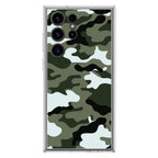 Military Green Camo Samsung Galaxy S23 Ultra Case