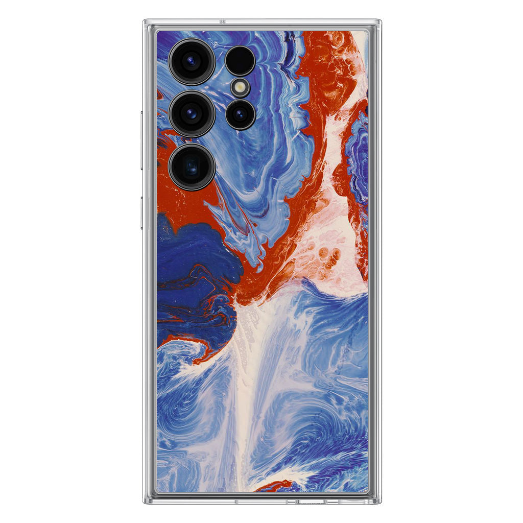 Mixed Paint Art Samsung Galaxy S23 Ultra Case