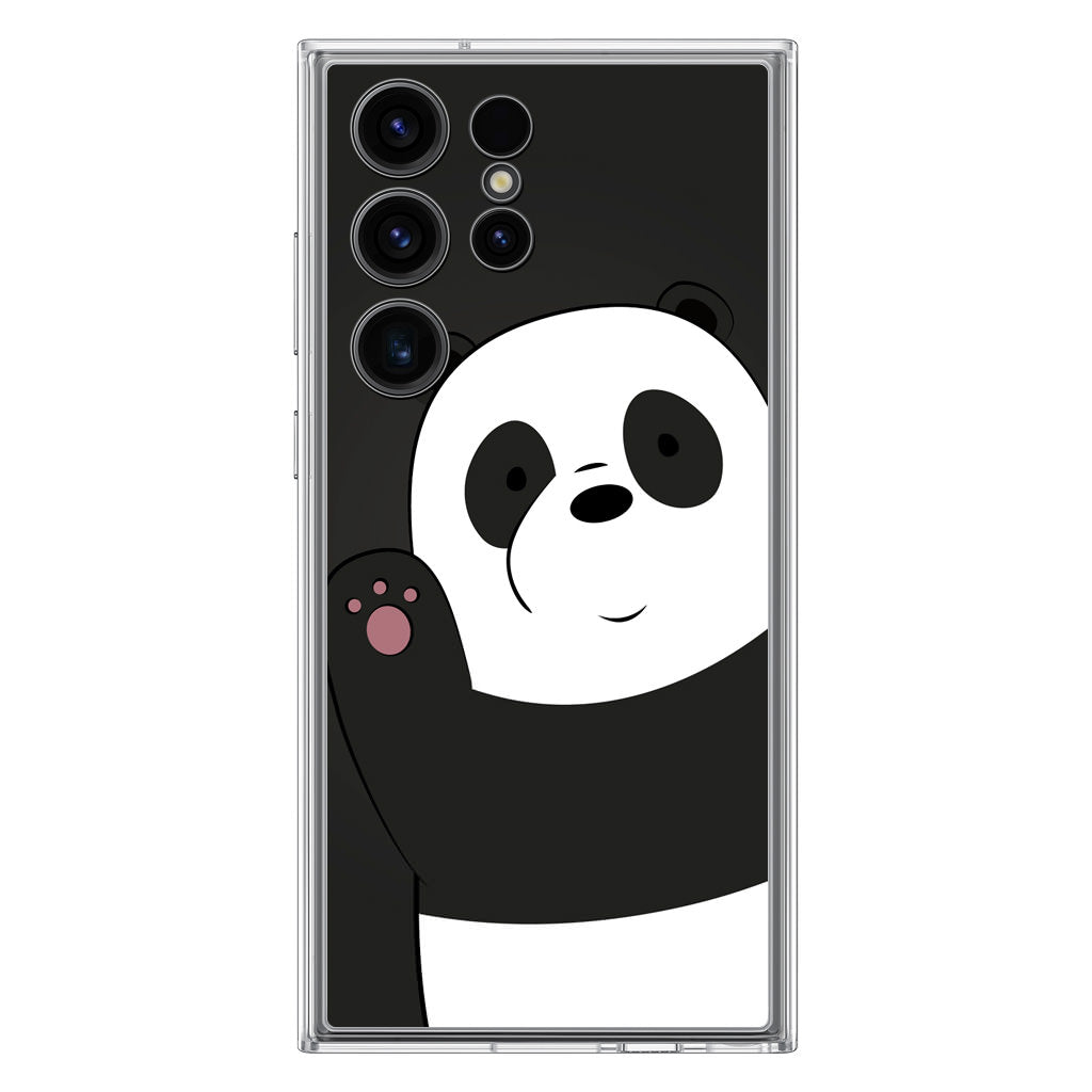 Pan Pan We Bare Bears Samsung Galaxy S23 Ultra Case