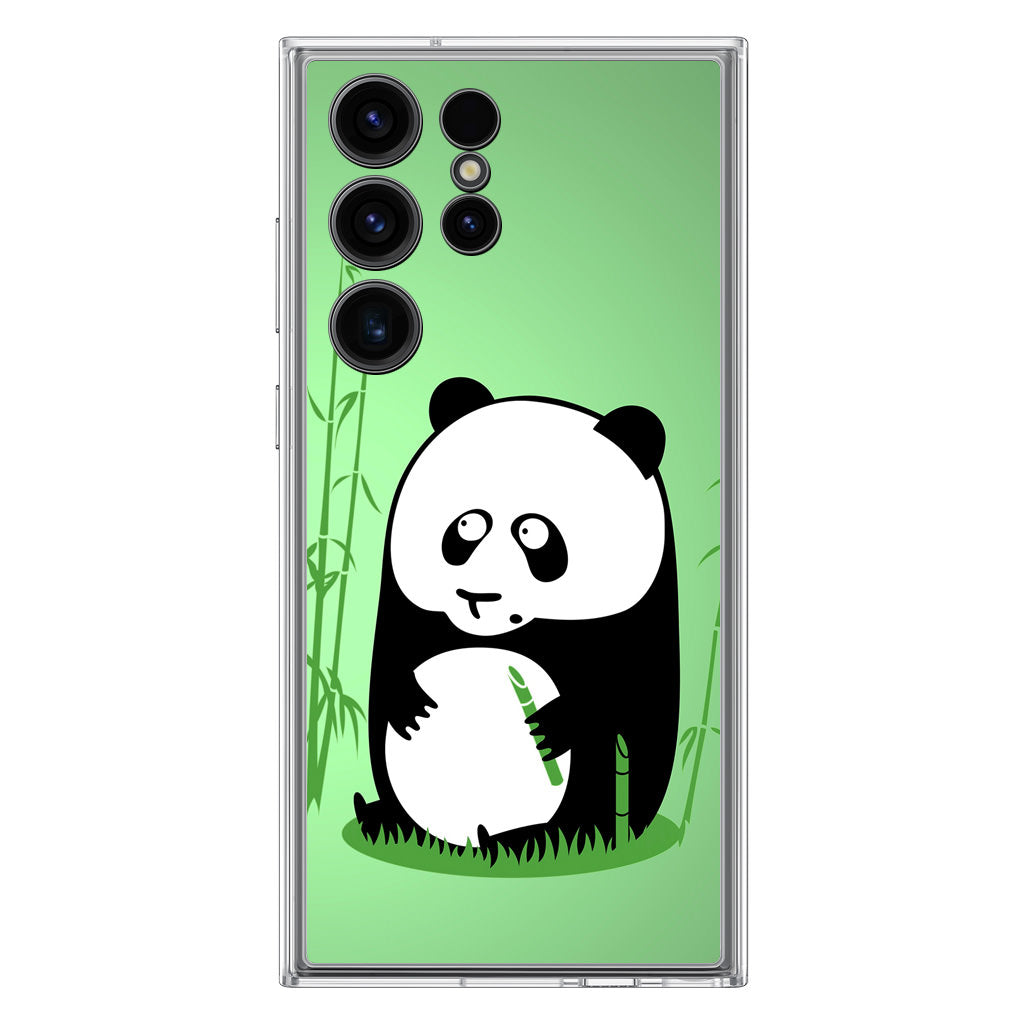 Panda Art Samsung Galaxy S23 Ultra Case