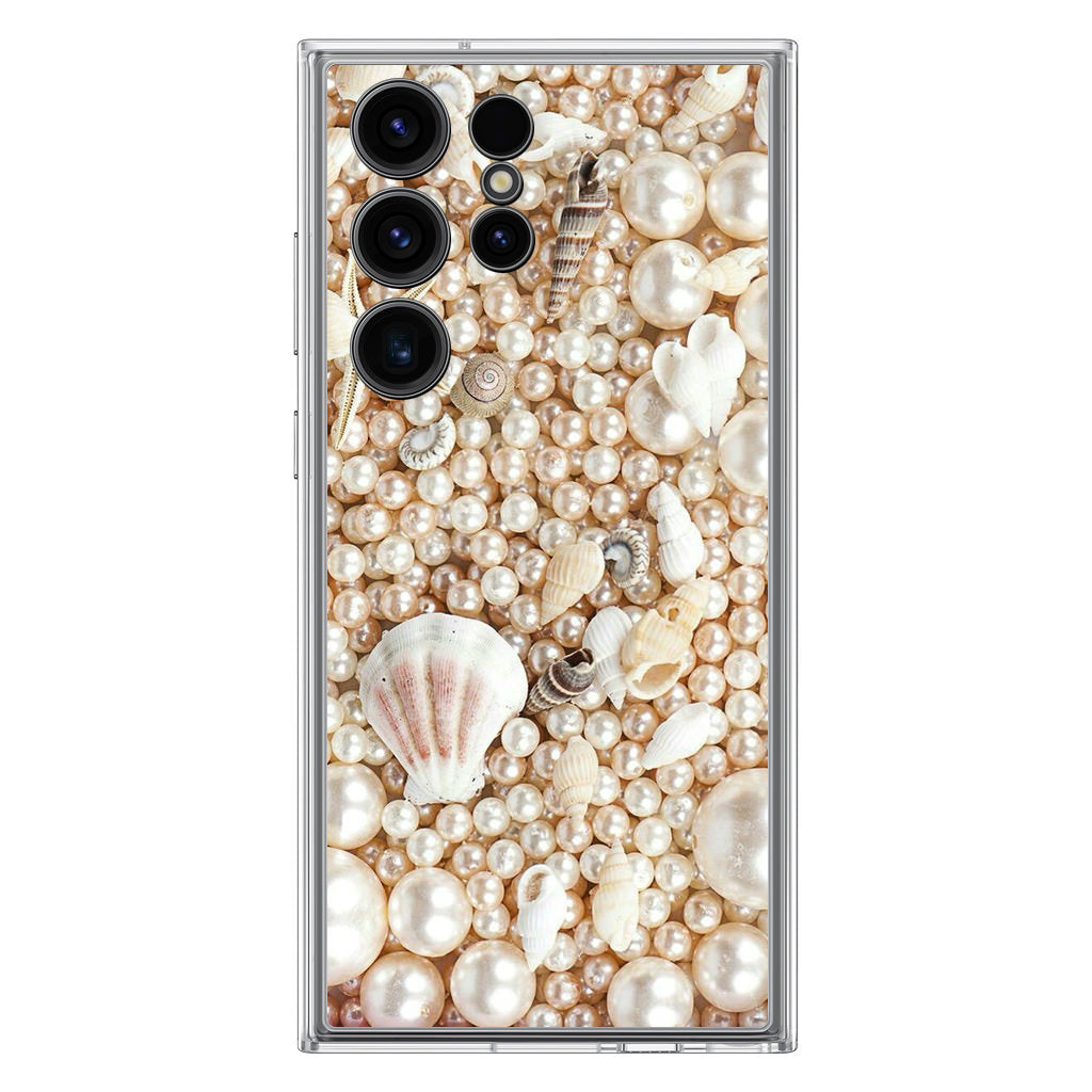 Shiny Pearl Samsung Galaxy S23 Ultra Case