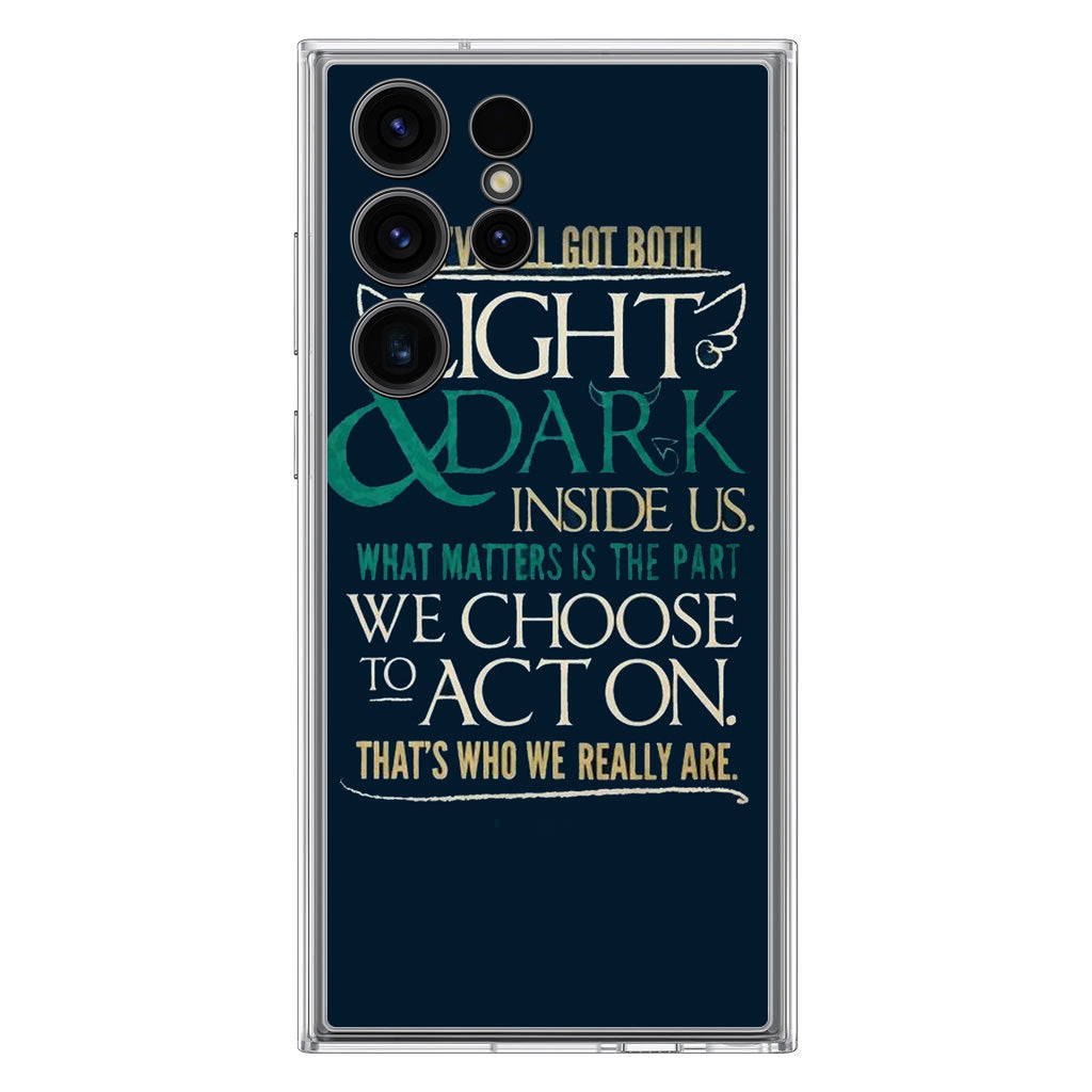 Sirius Black Quotes Samsung Galaxy S23 Ultra Case