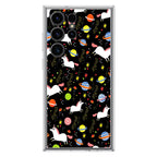 Space Unicorn Pattern Samsung Galaxy S23 Ultra Case