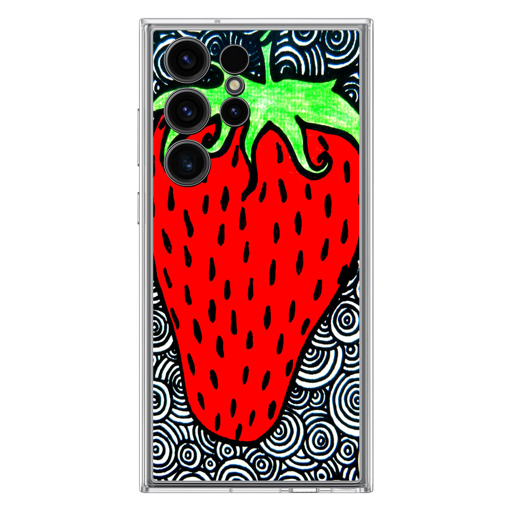 Strawberry Fields Forever Samsung Galaxy S23 Ultra Case