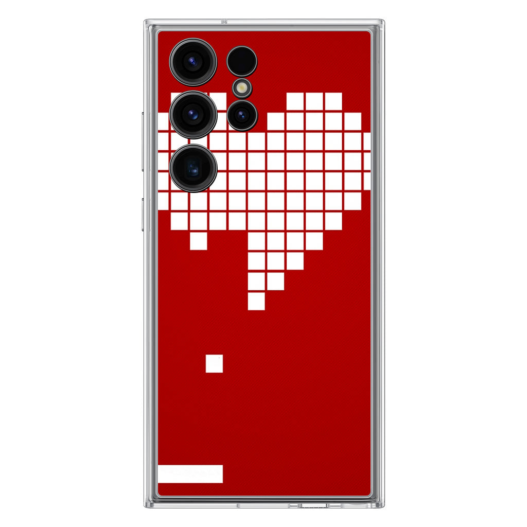 Tetris Heart Samsung Galaxy S23 Ultra Case