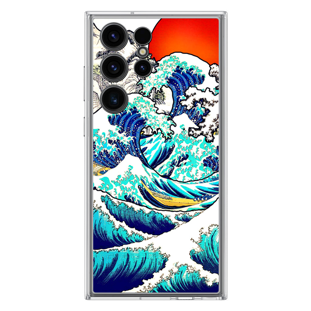 The Great Wave off Kanagawa Samsung Galaxy S23 Ultra Case