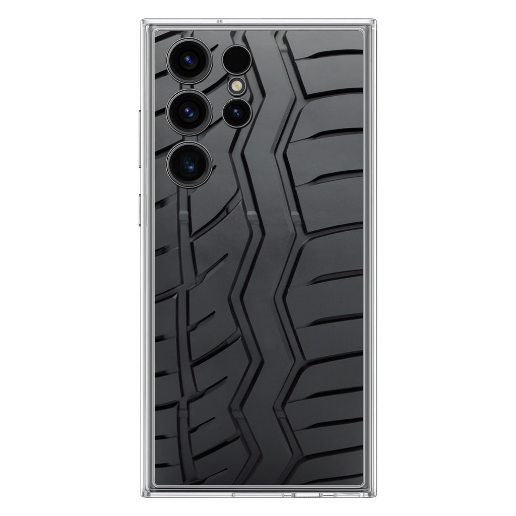 Tire Pattern Samsung Galaxy S23 Ultra Case