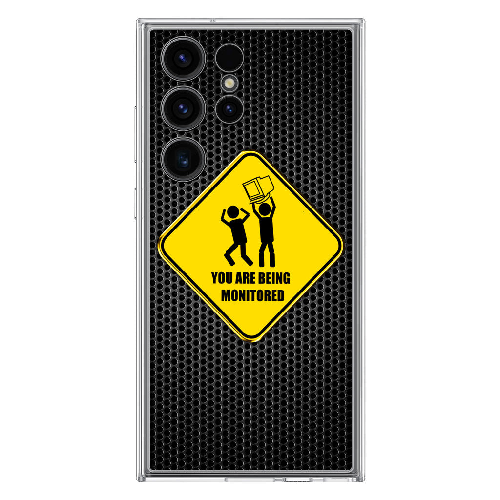 You Are Being Monitored Samsung Galaxy S23 Ultra Case