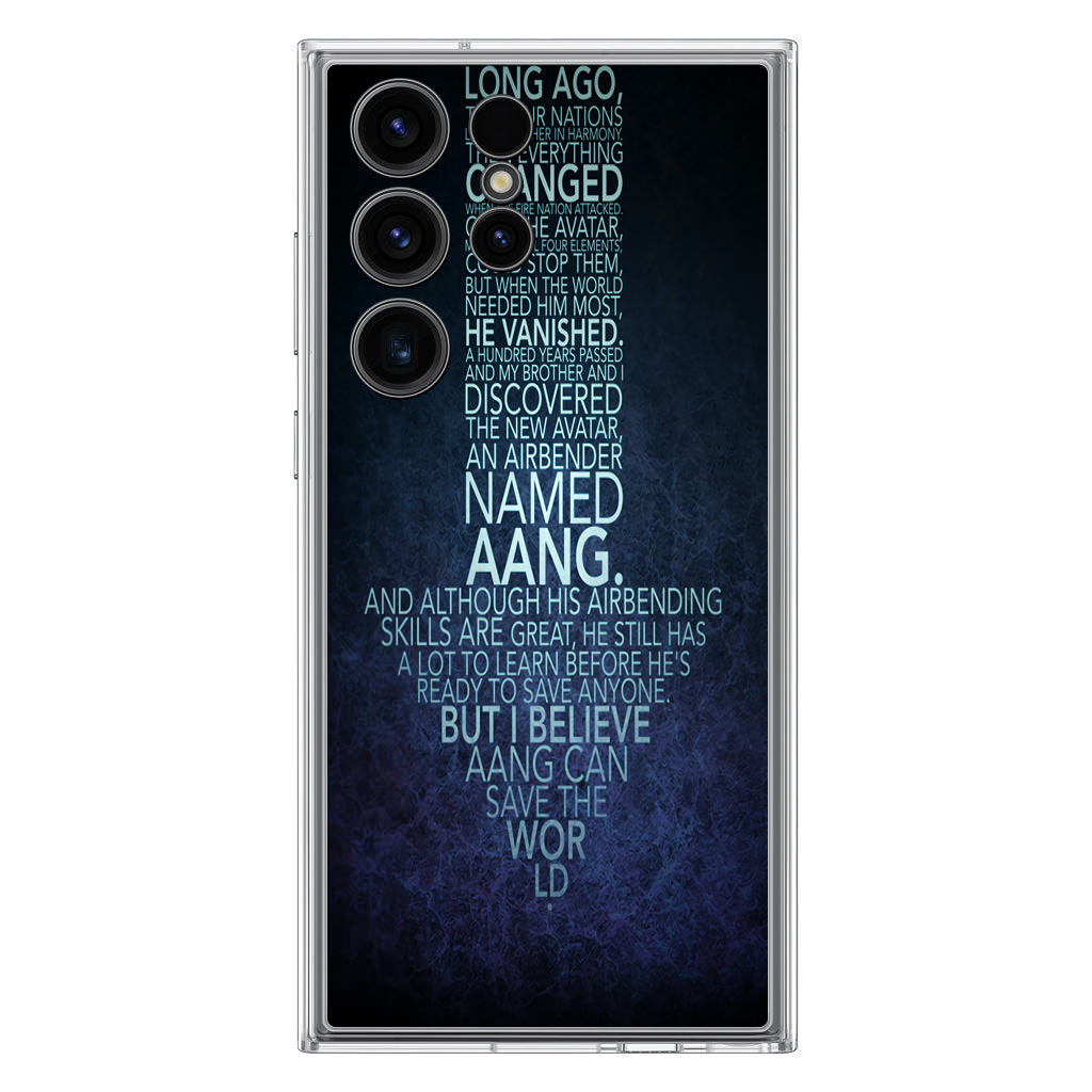 Avatar Quotes Samsung Galaxy S23 Ultra Case