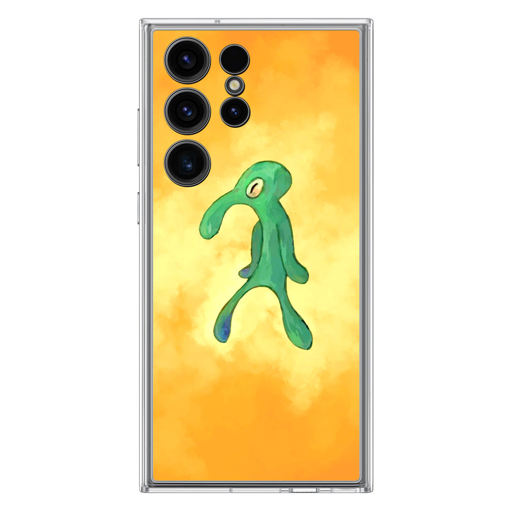 Bold and Brash Squidward Painting Samsung Galaxy S23 Ultra Case