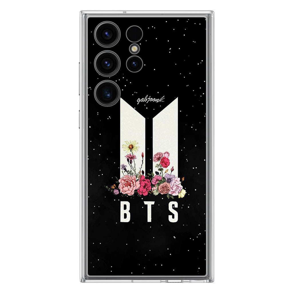 BTS Flower Samsung Galaxy S23 Ultra Case