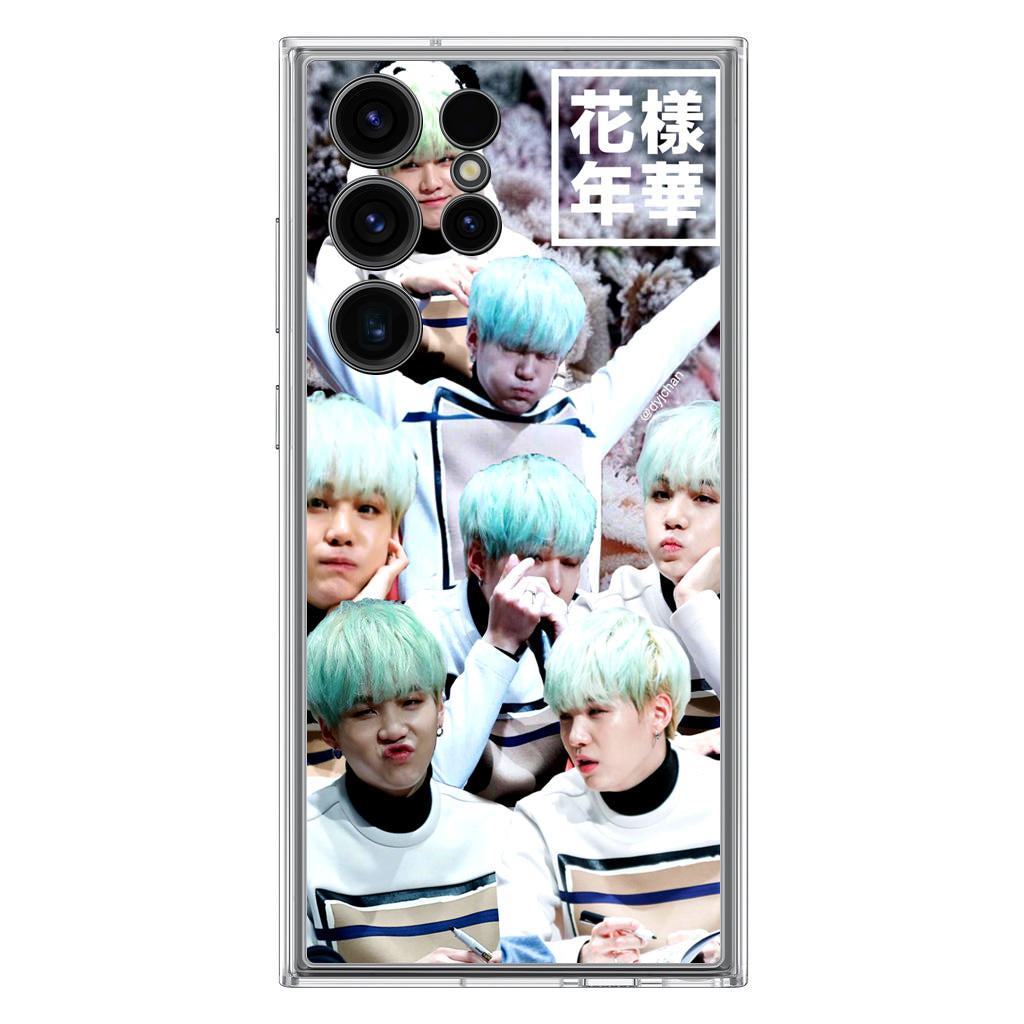BTS Suga Collage Samsung Galaxy S23 Ultra Case