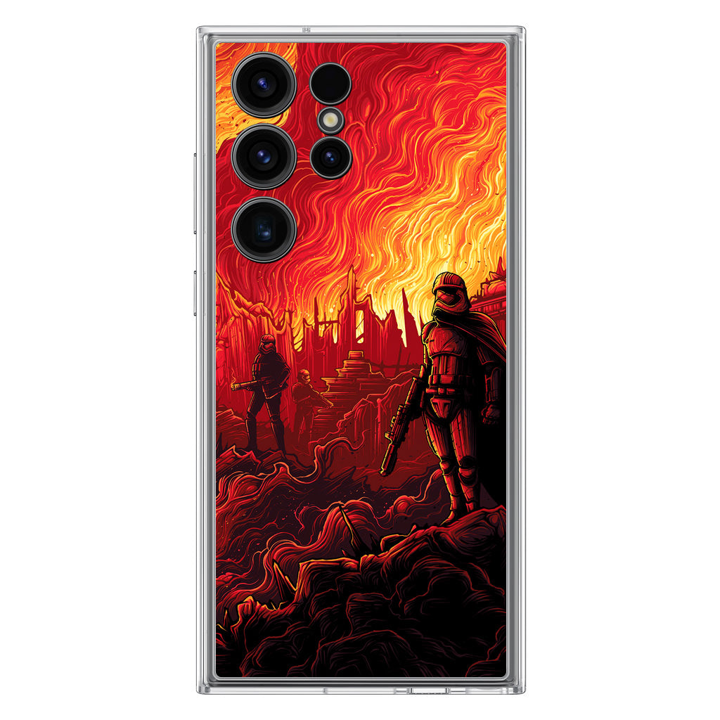 Captain Phasma Art Samsung Galaxy S23 Ultra Case