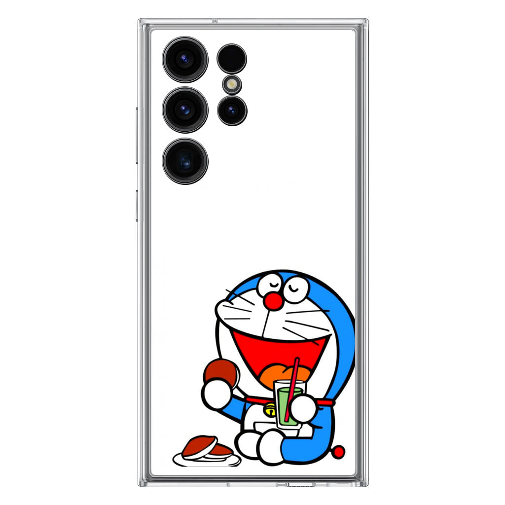 Doraemon Minimalism Samsung Galaxy S23 Ultra Case