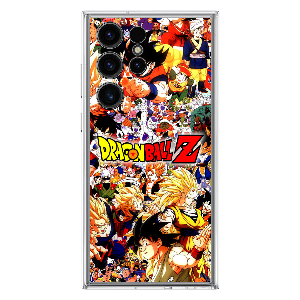 Dragon Ball Z All Characters Samsung Galaxy S23 Ultra Case