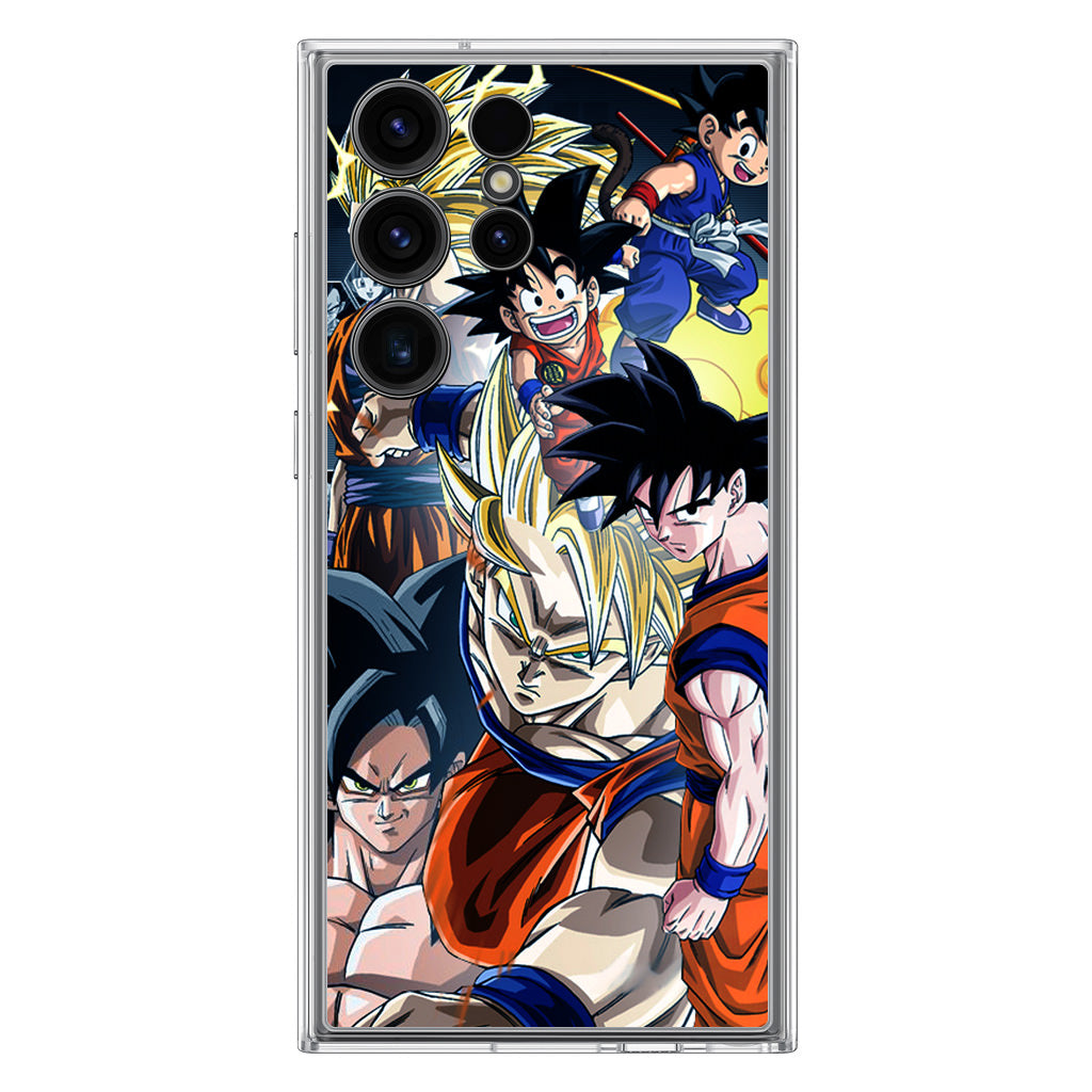 Dragon Ball Z Son Goku Samsung Galaxy S23 Ultra Case