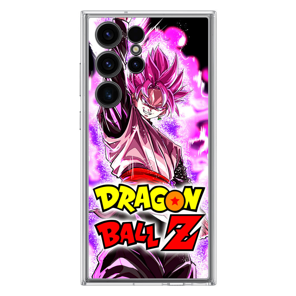 Dragon Ball Z Son Goku Black Rose Saiyan Samsung Galaxy S23 Ultra Case