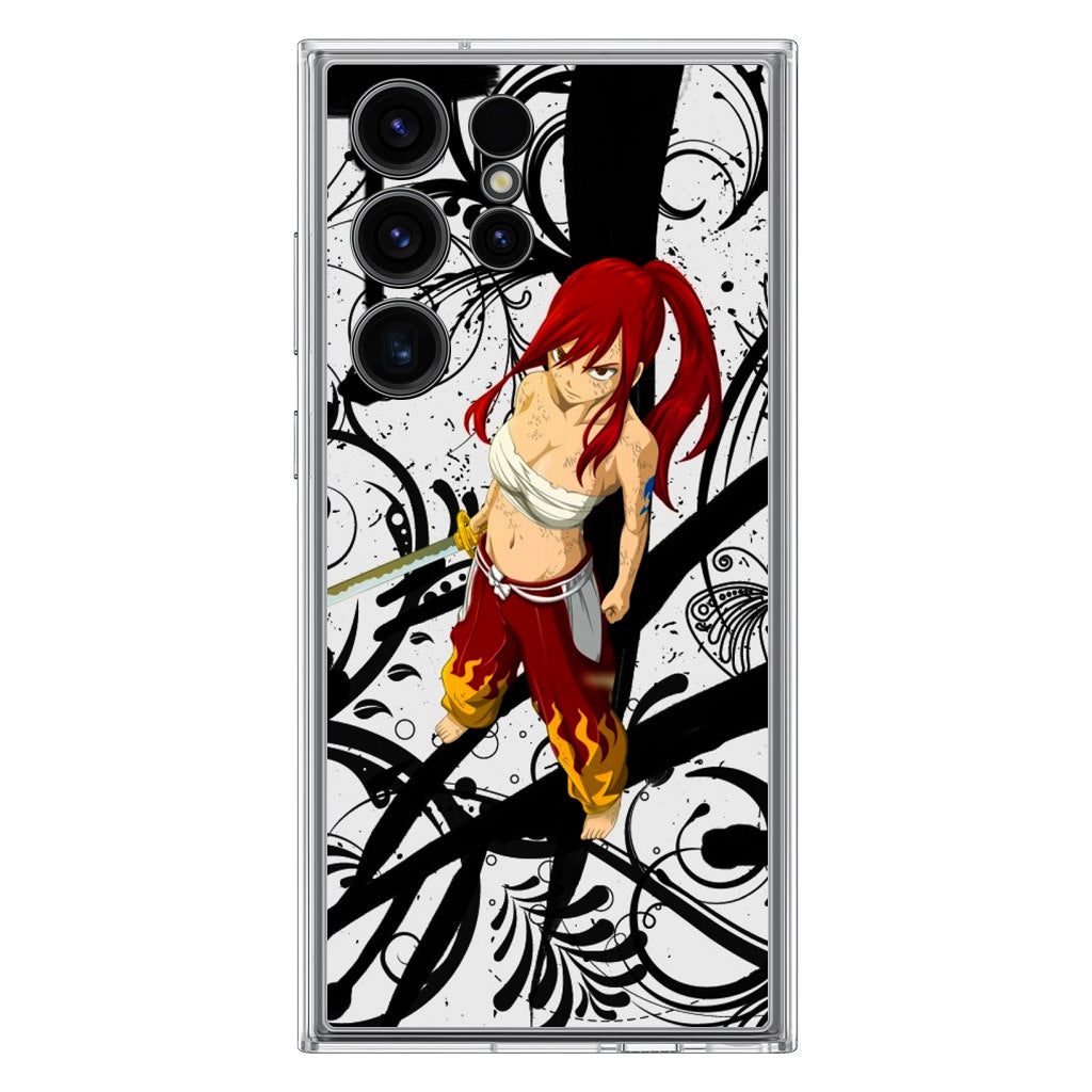 Fairy Tail Erza Scarlet Samsung Galaxy S23 Ultra Case