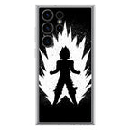 Goku Super Saiyan Black White Samsung Galaxy S23 Ultra Case